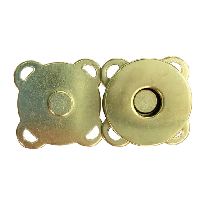 Fecho Imantado 18mm – Dourado 2 unidades